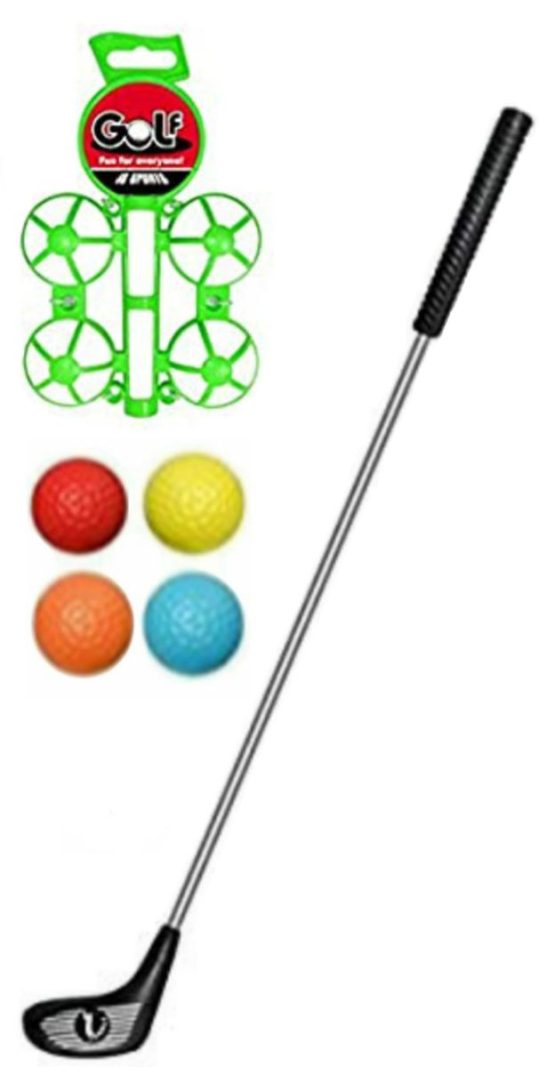 Golf Club with Balls